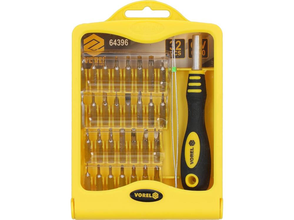 SET SURUBELNITA + VOREL 64396 32 BITI VOREL - scule electrice si unelte profesionale - BricoMart