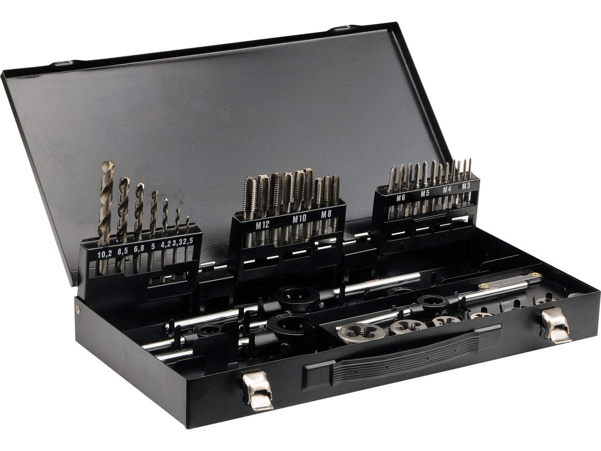SET TAROZI SI YATO YT-2978 FILIERE HSS M3-12, 44 BUC YATO - scule electrice si unelte profesionale - BricoMart