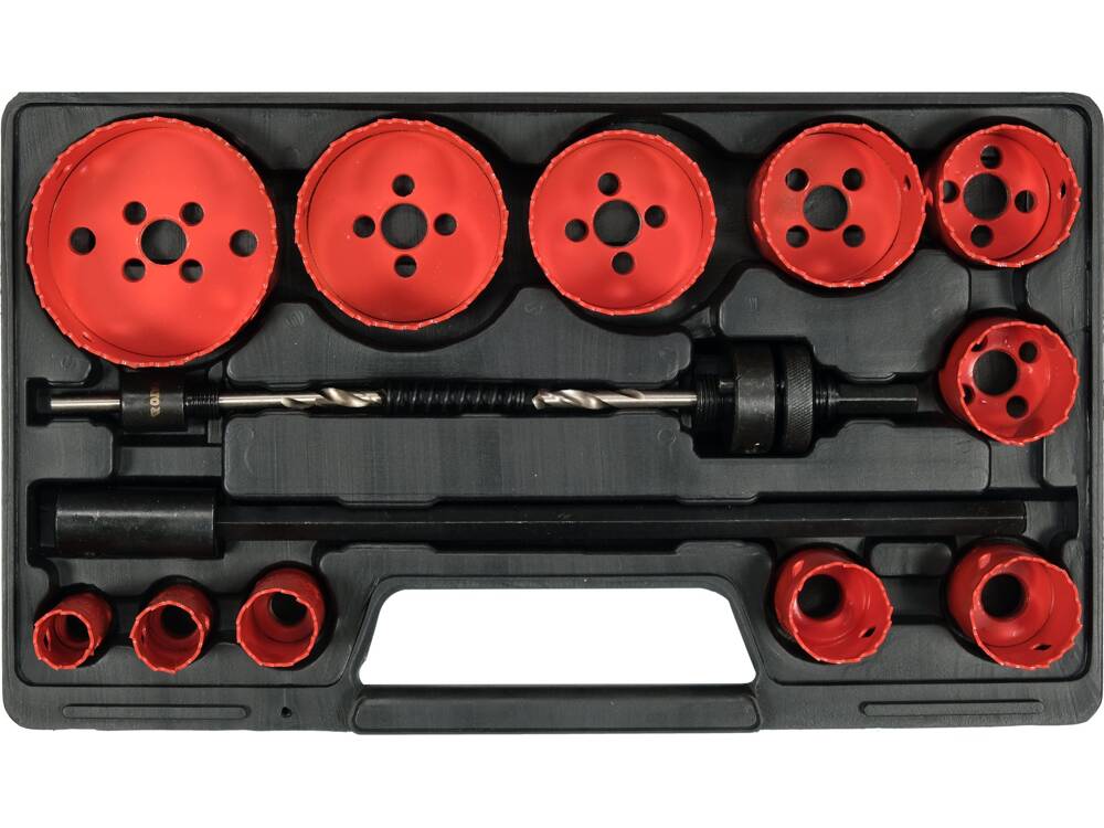 SET UNIVERSAL CAROTE YATO YT-3381 15 BUC, 19-76MM YATO - scule electrice si unelte profesionale - BricoMart