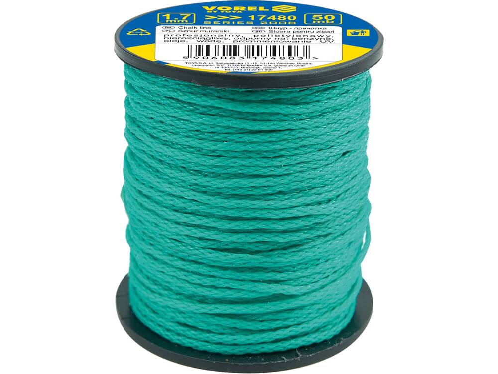 SFOARA PENTRU ZIDARIE VOREL 17481 1.7MM, 100M VOREL - scule electrice si unelte profesionale - BricoMart