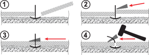 SISTEM DE NIVELARE (CLIPS) Y1,5MM 700BUC Yato YT - 36939 Yato - scule electrice si unelte profesionale - BricoMart