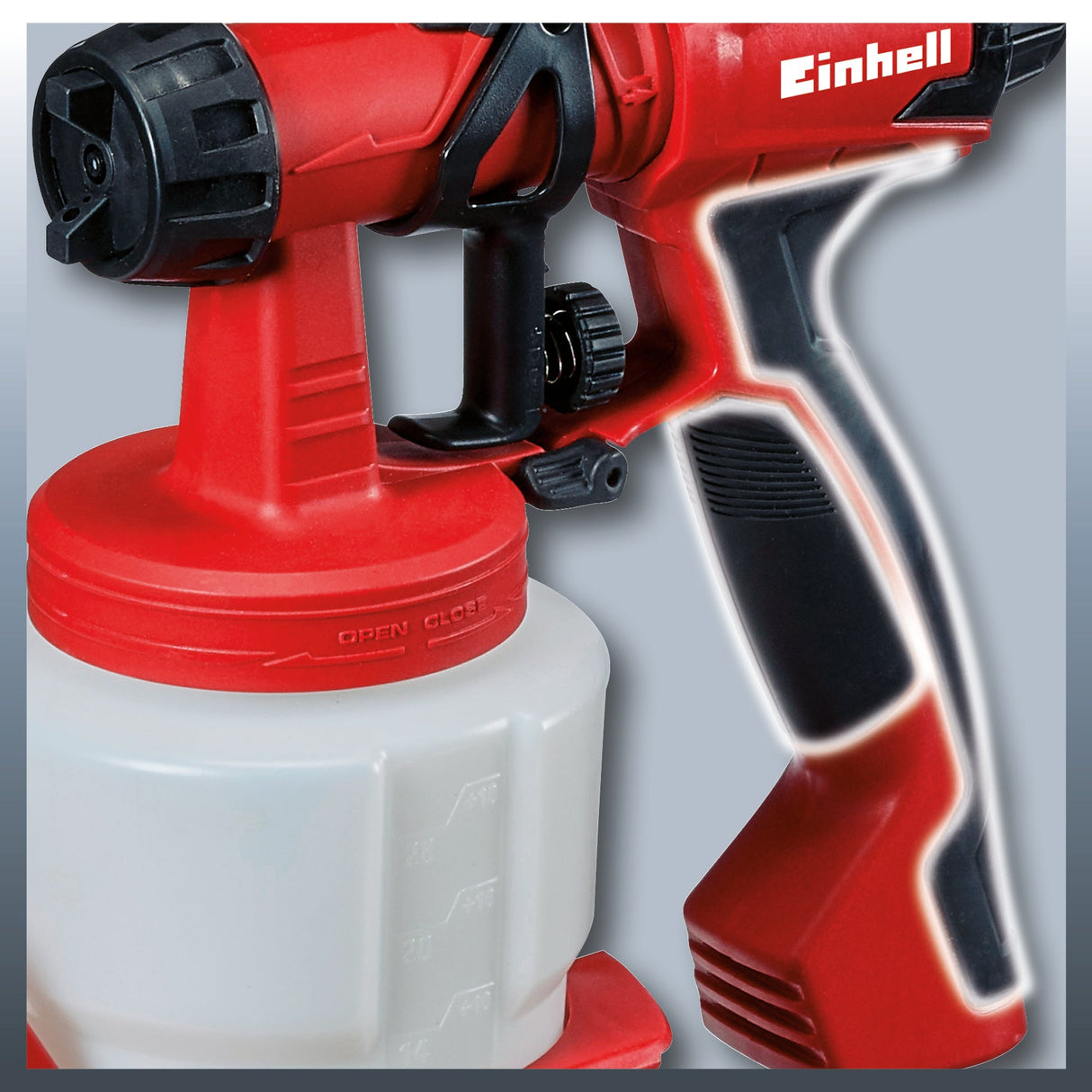 Sistem electric de vopsire prin pulverizare Einhell TC - SY 600 S (600 W, semi - stationar, pentru suprafete de lucru medii spre mari, lacuri si glazuri Einhell - scule electrice si unelte profesionale - BricoMart