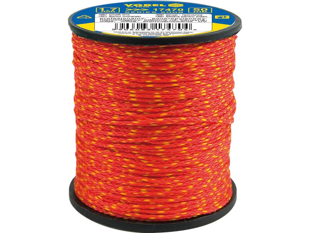 SNUR ZIDARIE PP VOREL 17470 50M VOREL - scule electrice si unelte profesionale - BricoMart