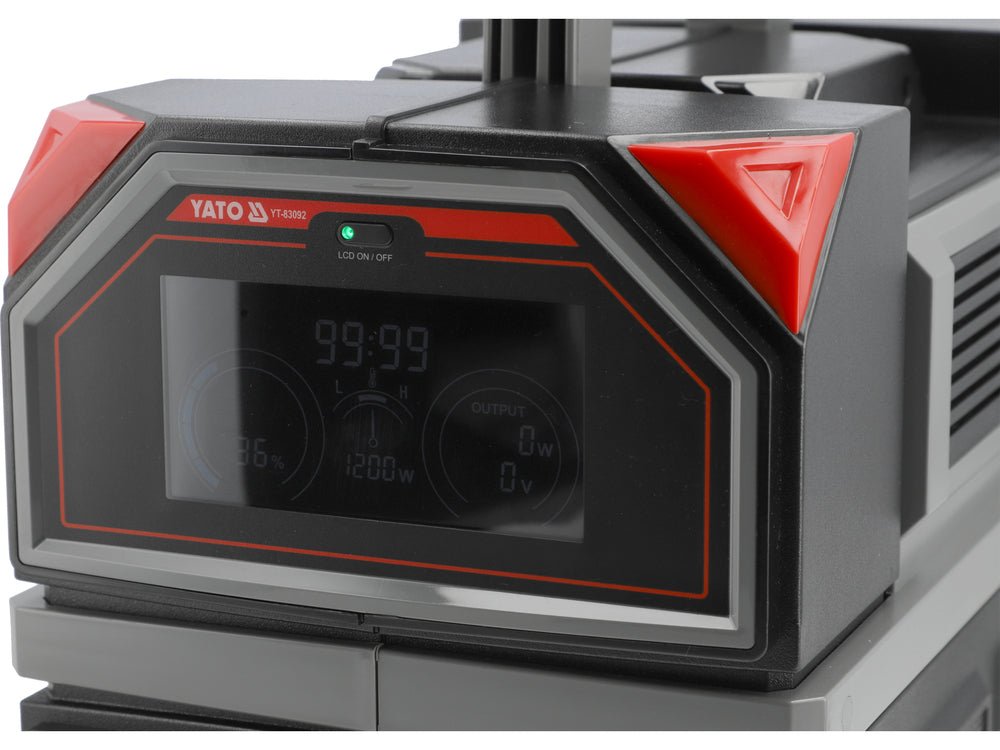 STATIE DE INCARCARE PORTABILA 1200W CU UPS, 917WH, 230V, USB - C PD Yato YT - 83092 - 1200 W, 2400 W, 18 W, 60 W Yato - scule electrice si unelte profesionale - BricoMart