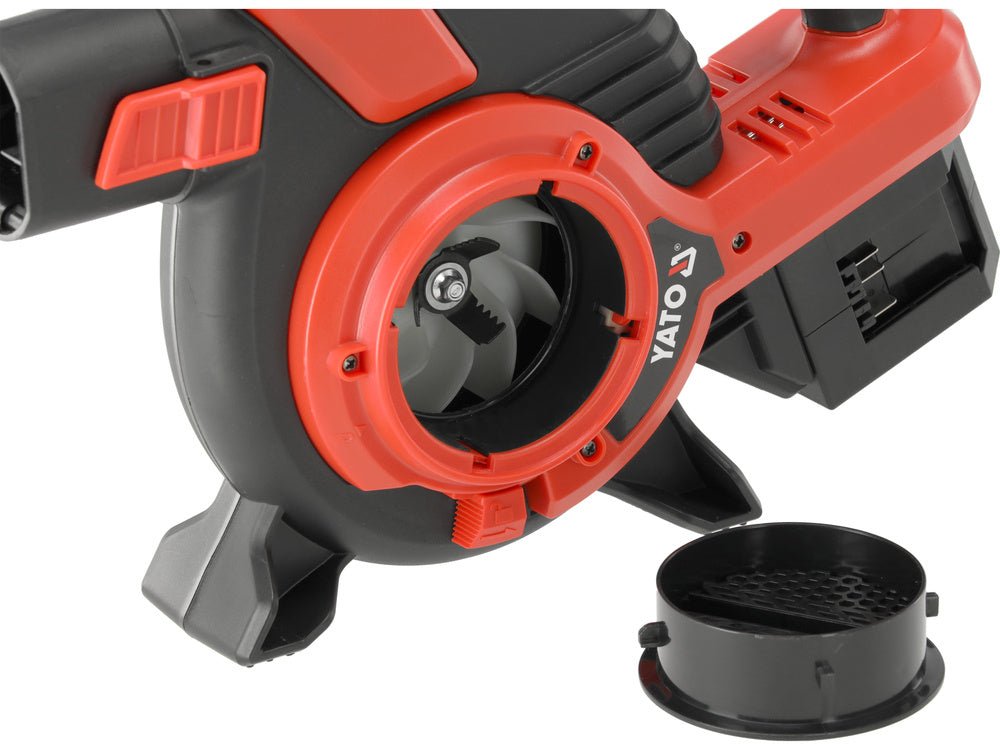 SUFLANTA + ASPIRATOR, YATO YT-85173 36V(2X18V) FARA ACUMULATOR YATO - scule electrice si unelte profesionale - BricoMart