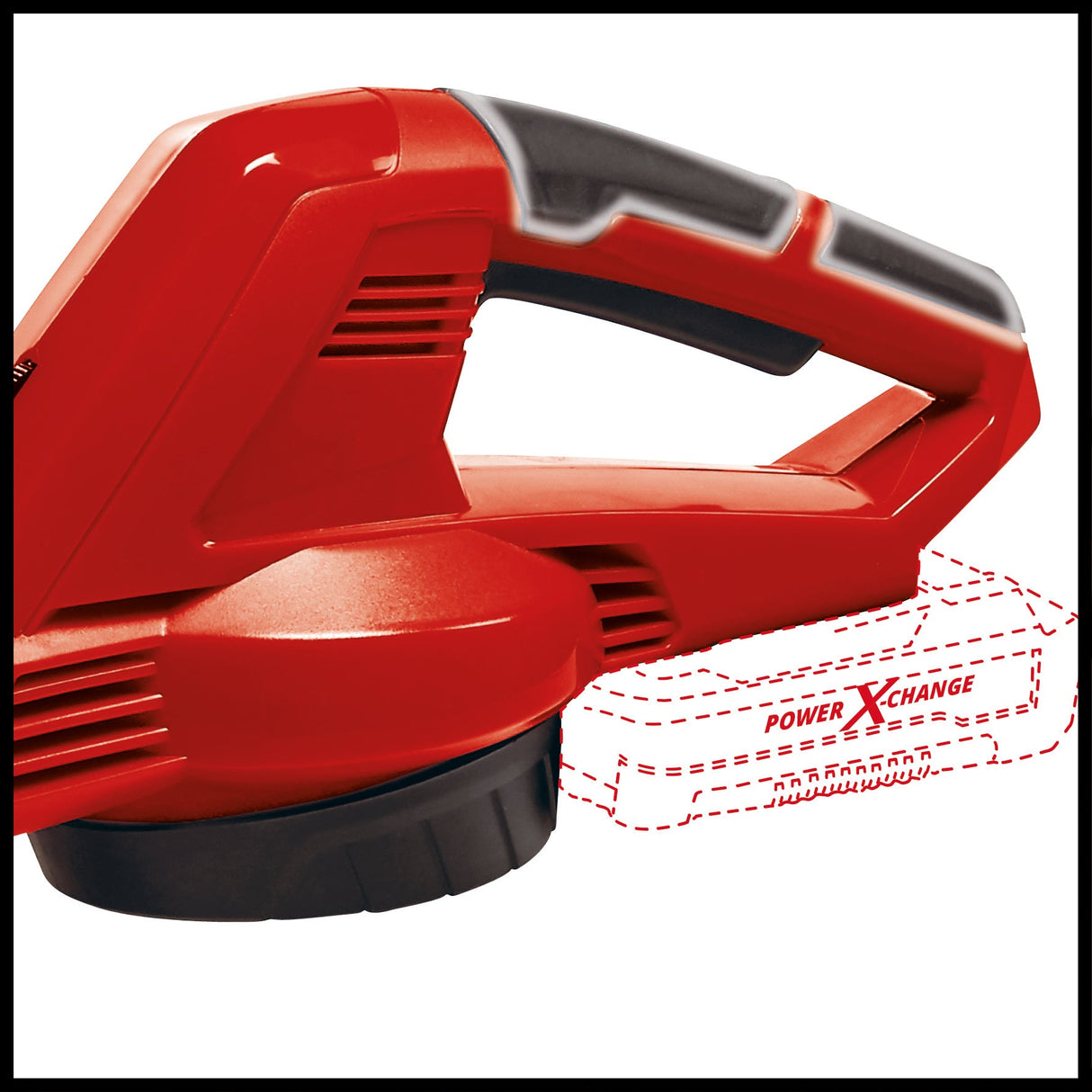 Suflanta universala pe acumulator Einhell GC - CL 18/1 Li E - Solo Power X - Change, 18 V, Li - Ion, flux de aer 210 km/h, tub din 2 piese, control electronic al vitezei, fara baterie si incarcator Einhell - scule electrice si unelte profesionale - BricoMart