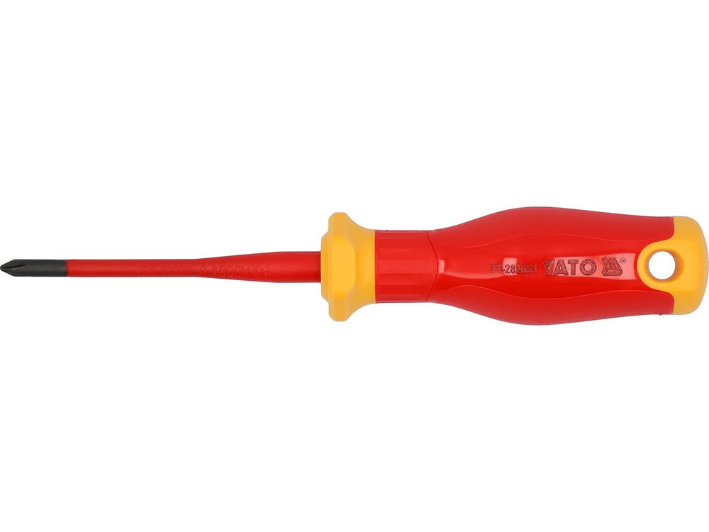 SURUBELNITA IZOLATA EXTRA SLIM PH1X80MM Yato YT - 282651 - 1000 V, rezistent Yato - scule electrice si unelte profesionale - BricoMart