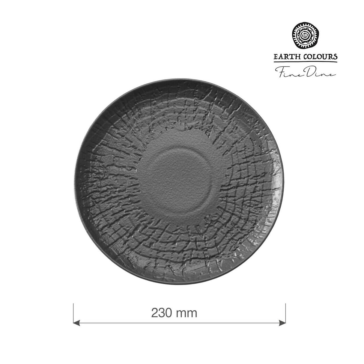 Farfurie plata Crust, 230 mm Fine Dine