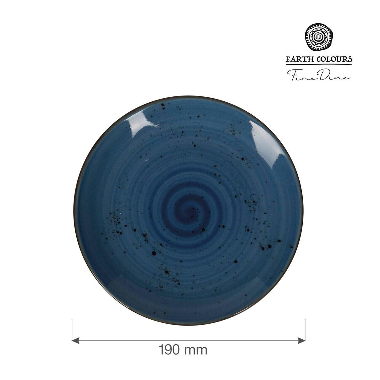 Farfurie intinsa albastra Iris 190 mm FIne Dine