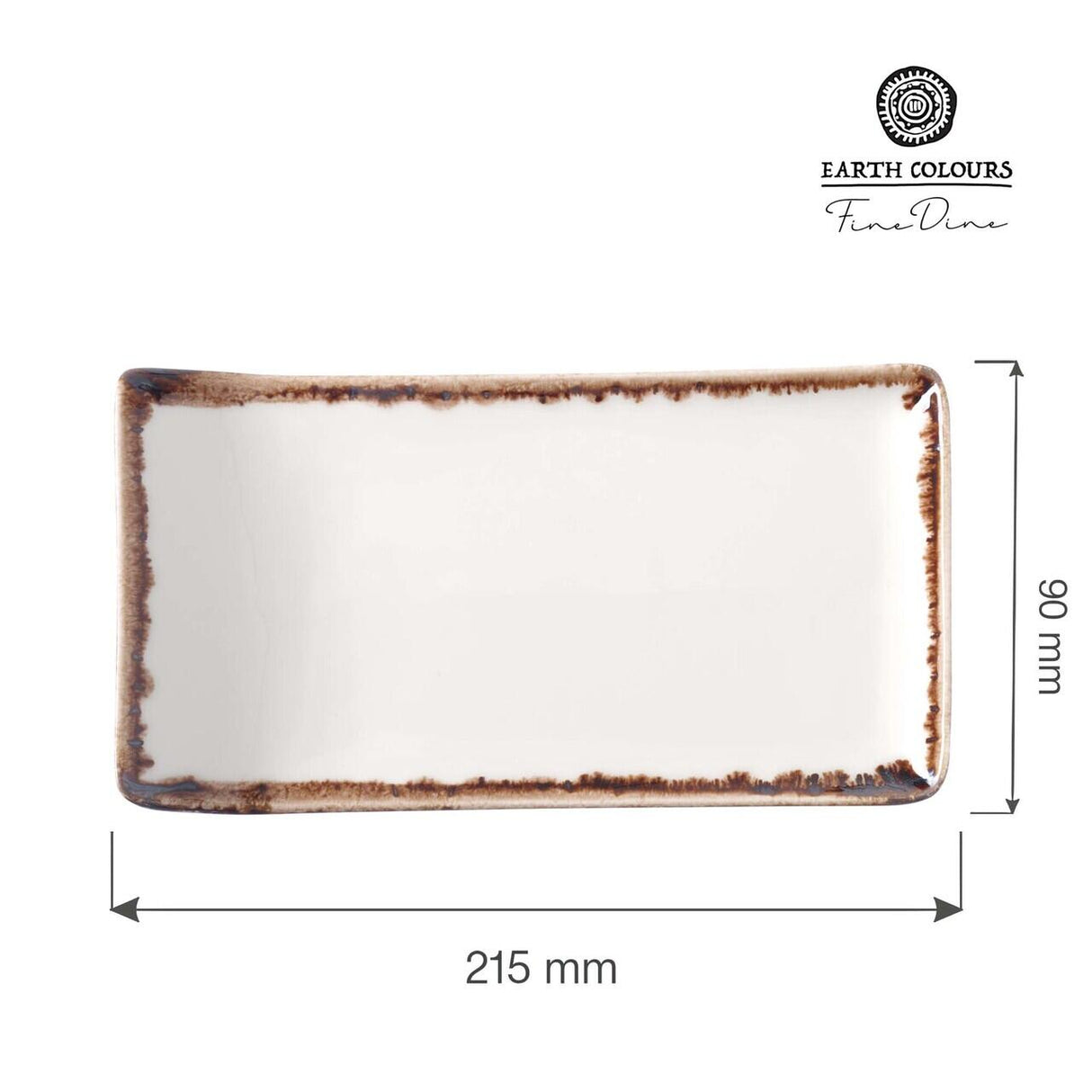 Farfurie de servire Vanilla, 215x90 mm Fine Dine