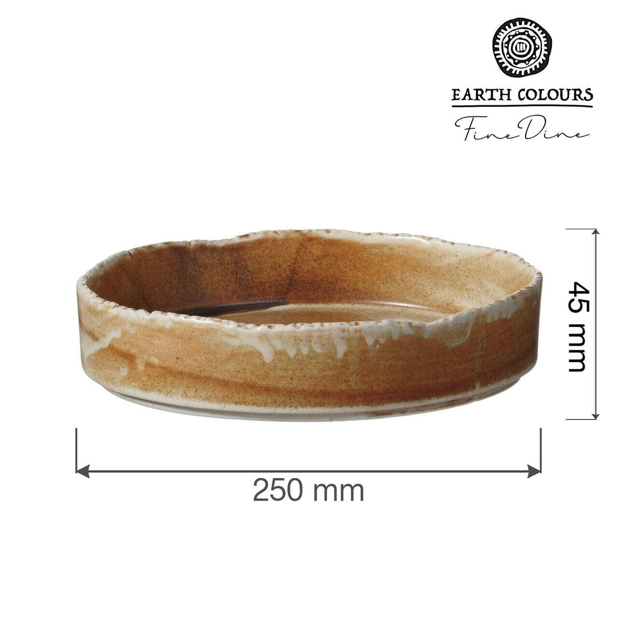 Farfurie Constancy cu margine înaltă, 250 mm Fine Dine
