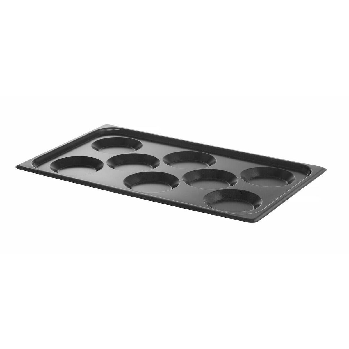 Tava pentru oua, cu invelis antiaderent CONVECTOMAT EGGPLATE, HENDI, GN 1/1, Negru, 530x325x(H)26mm
