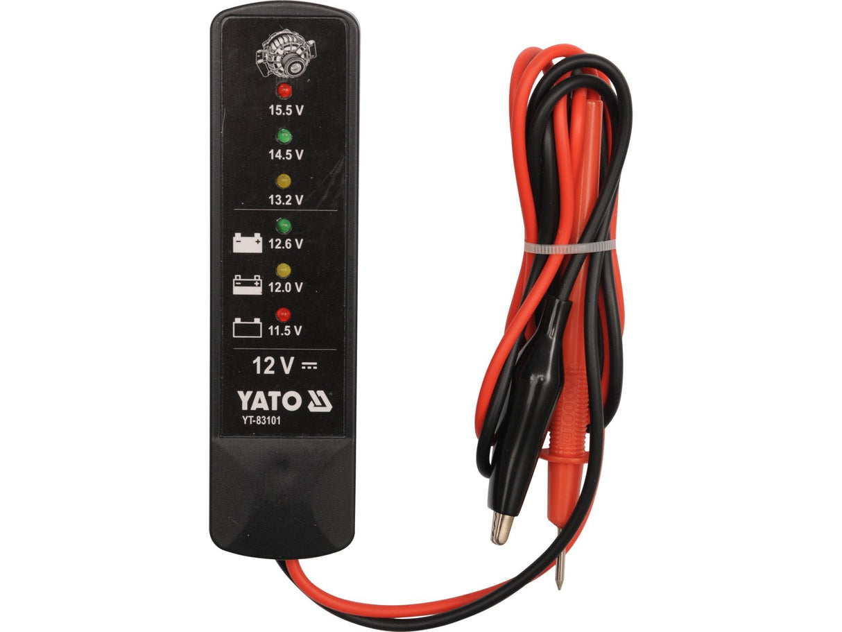 TESTER ACUMULATOR DIGITAL YATO YT - 83101 12V YATO - scule electrice si unelte profesionale - BricoMart