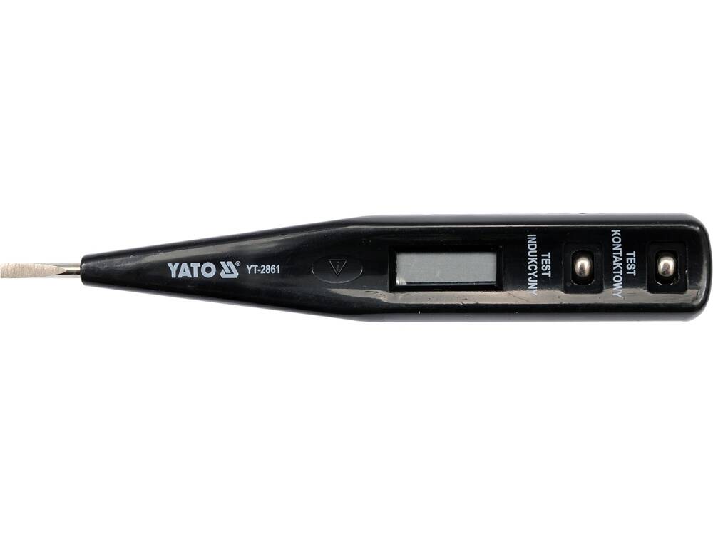 TESTER DIGITAL TENSIUNE YATO YT-2861 12-250V YATO - scule electrice si unelte profesionale - BricoMart