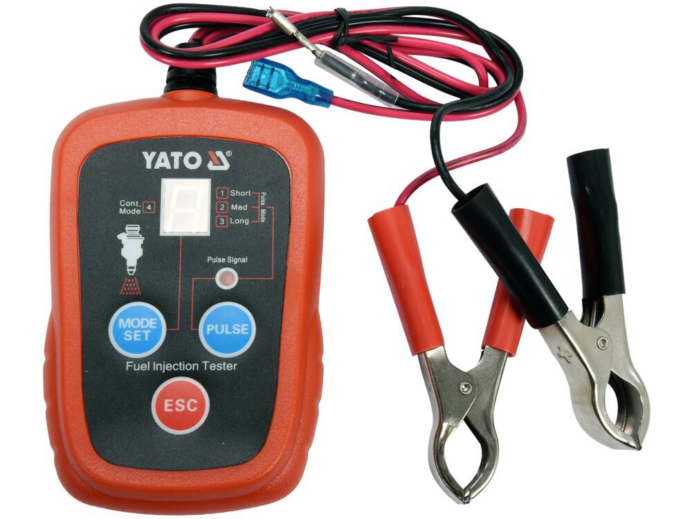 TESTER INJECTOARE, ELECTRONIC, YATO YT-72960 PENTRU MOTOARELE PE BENZINA YATO - scule electrice si unelte profesionale - BricoMart