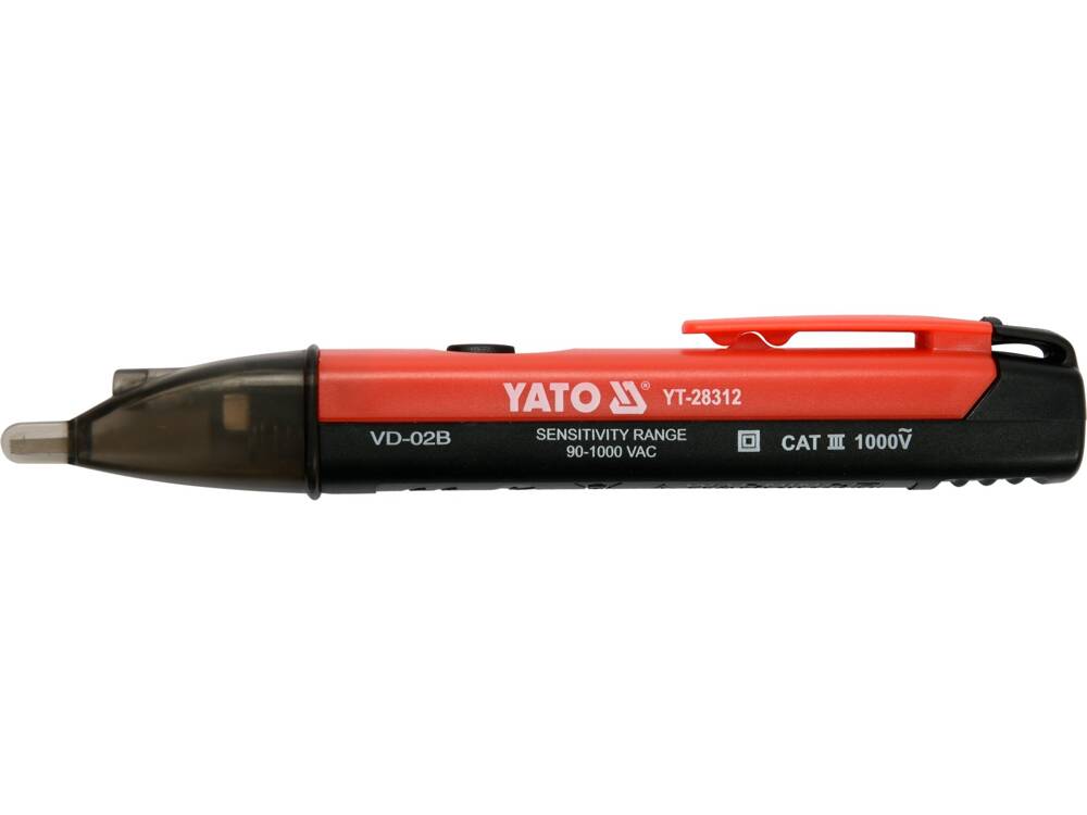 TESTER TENSIUNE, 90 - 1000V YATO YT - 28312 SENZIT. RIDIC YATO - scule electrice si unelte profesionale - BricoMart