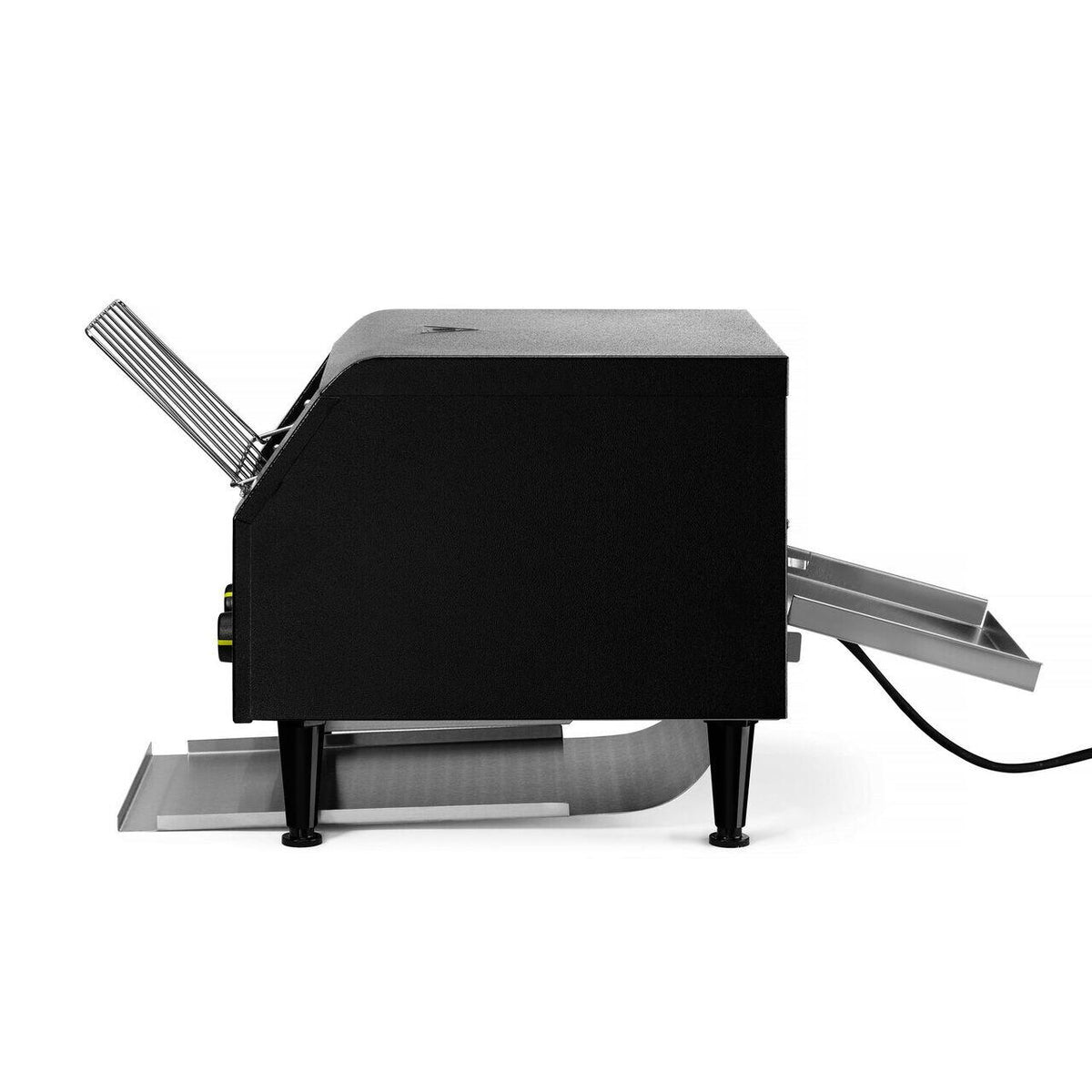 Toaster/prajitor de paine tip tunel dublu, Hendi, negru, 230V/2240W, 418x368x(H)387 mm