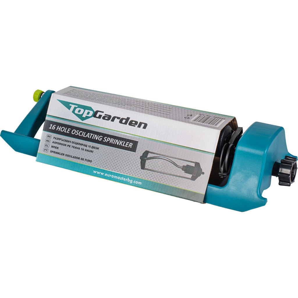 TOP GARDEN Aspersor oscilant 16 orificii TG Control liniar al pulverizarii Top Garden - scule electrice si unelte profesionale - BricoMart