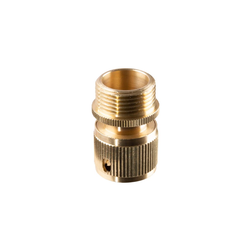TOP GARDEN Conector ¾” alama filet exterior TG Conceput pentru a oferi o conexiune de lungă durată și sigură, fără scurgeri Construcție din alamă solidă, care oferă pe Top Garden - scule electrice si unelte profesionale - BricoMart