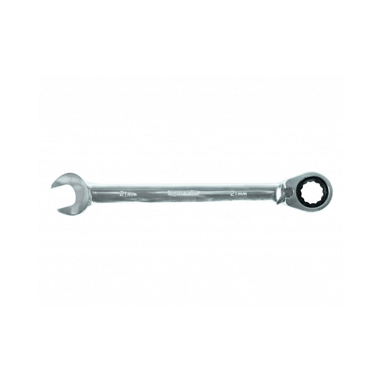 TOP MASTER PRO Cheie combinata cu clichet reversibil 24mm REVERS CR - V TMP Capatul cheii este inclinat cu 15 ° pentru lucru facil in spatii inaccesibile Material: otel crom - vanadiu de inalta cali Top Master Pro - scule electrice si unelte profesionale - BricoMart