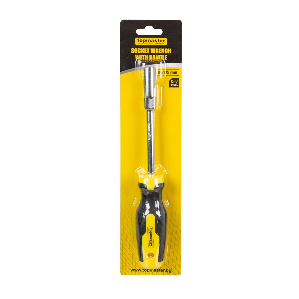 TOP MASTER PRO Cheie tubulară cu mâner 10x125 mm TMP Top Master Pro - scule electrice si unelte profesionale - BricoMart