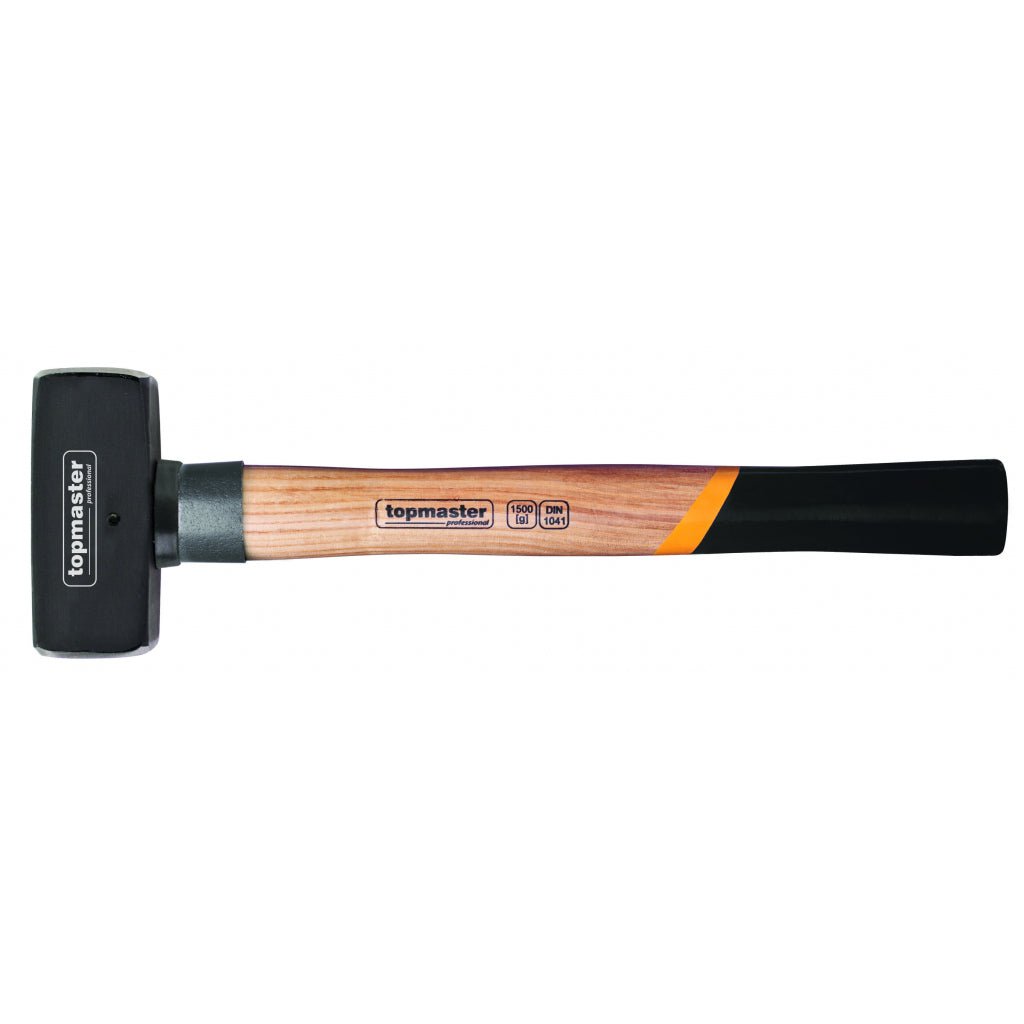 TOP MASTER PRO Ciocan patrat 1500g TMP Material: otel calit Maner din lemn de frasin tratat Top Master Pro - scule electrice si unelte profesionale - BricoMart