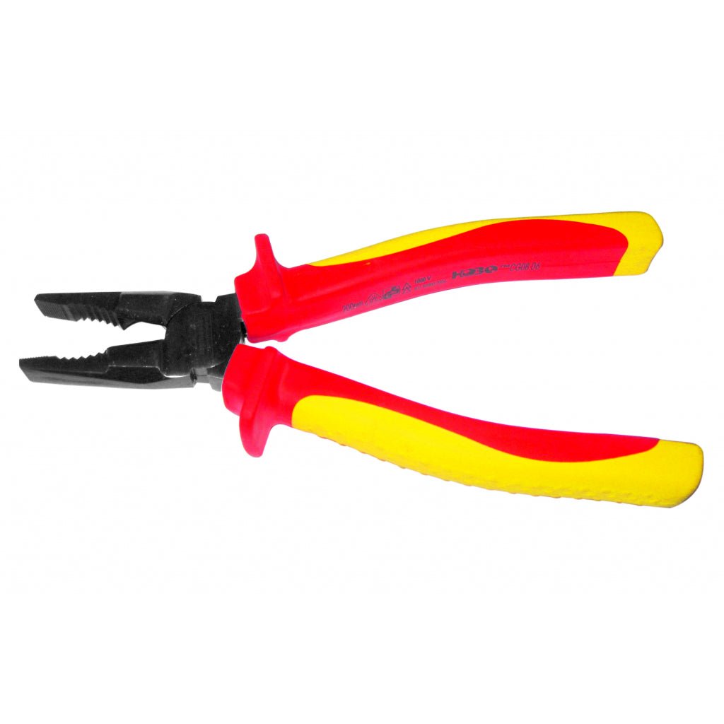 TOP MASTER PRO Cleste combinat 1000V 180mm TMP Cleste izolat 1000V Material:otel crom - vanadiu calit Muchii calite prin inductie Top Master Pro - scule electrice si unelte profesionale - BricoMart