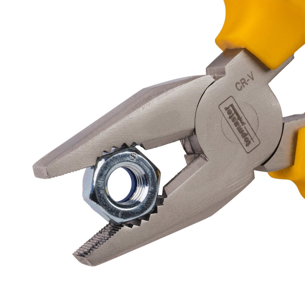 TOP MASTER PRO Cleste combinat 180mm CR - V TMP Material:otel crom - vanadiu Muchii calite prin inductie Top Master Pro - scule electrice si unelte profesionale - BricoMart