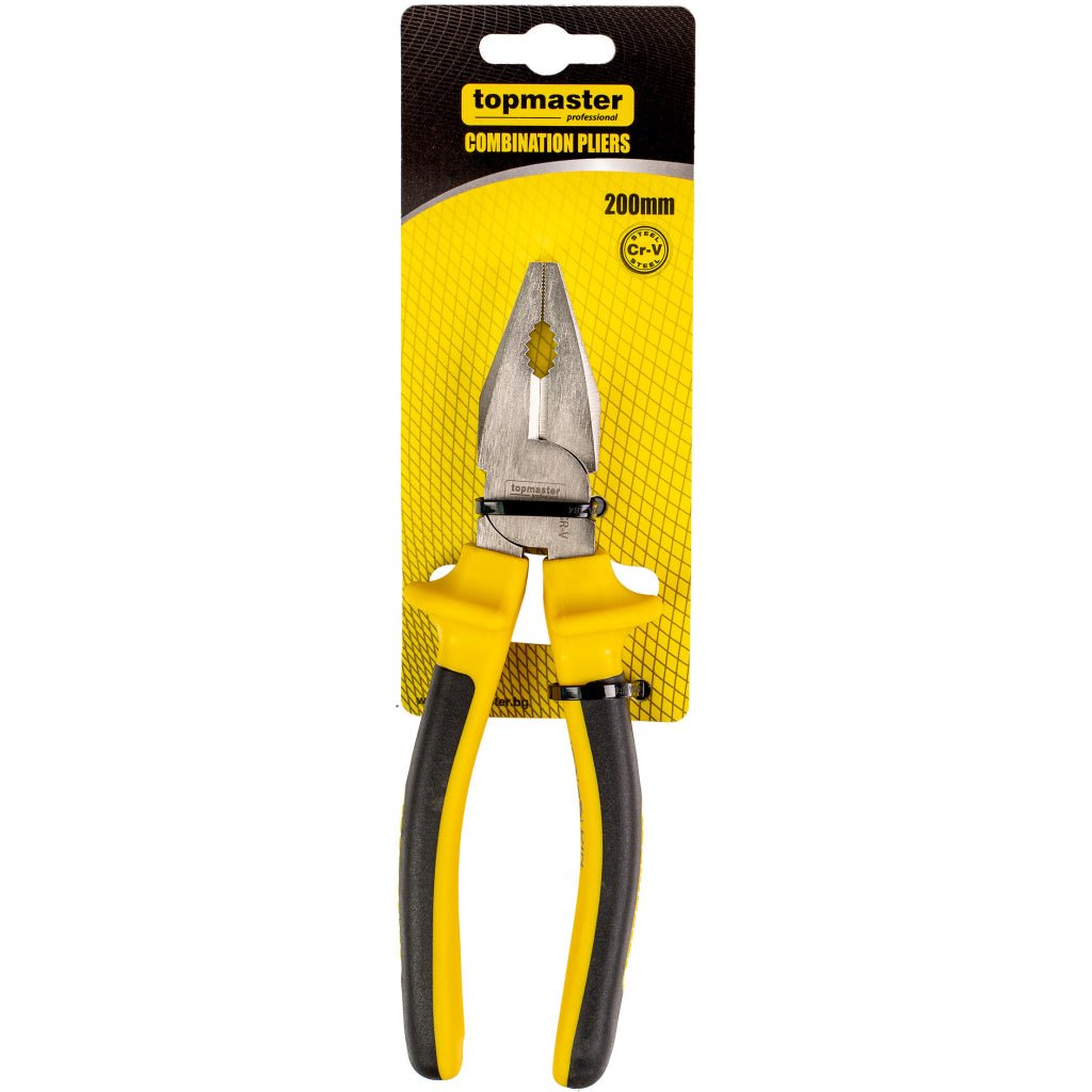 TOP MASTER PRO Cleste combinat 200mm CR-V TMP Material:otel crom-vanadiu Muchii calite prin inductie Top Master Pro - scule electrice si unelte profesionale - BricoMart