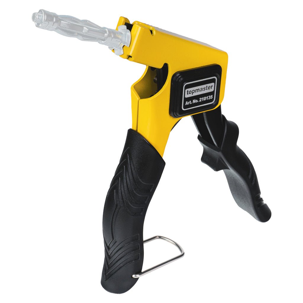 TOP MASTER PRO Cleste sertizat ancore gips carton 175mm TMP Cu ajutorul acestui instrument, poți instala rapid și ușor dibluri metalice în plăcile de gips - carton, asigurând o fixar Top Master Pro - scule electrice si unelte profesionale - BricoMart
