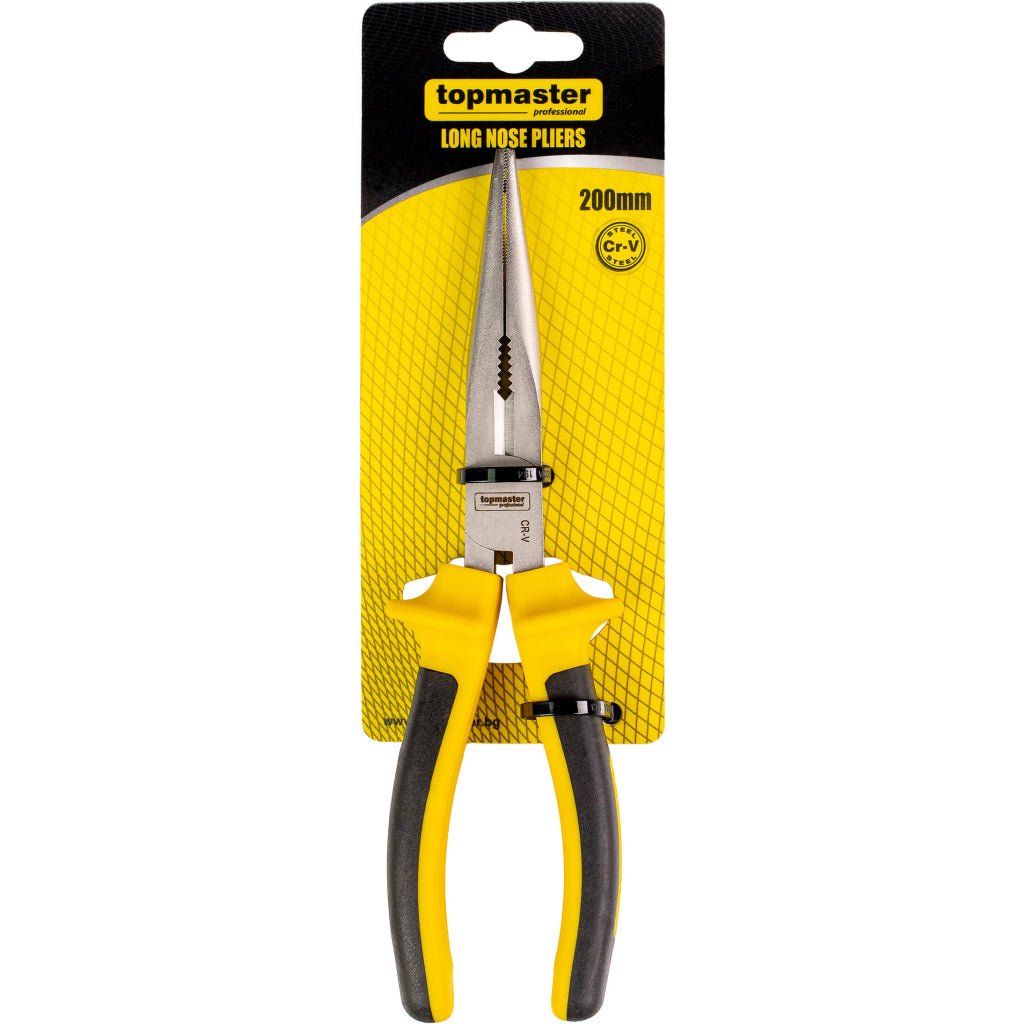 TOP MASTER PRO Cleste varf ascutit 200mm CR-V TMP Material:otel crom-vanadiu calit Muchii calite prin inductie Maner ergonomic Top Master Pro - scule electrice si unelte profesionale - BricoMart