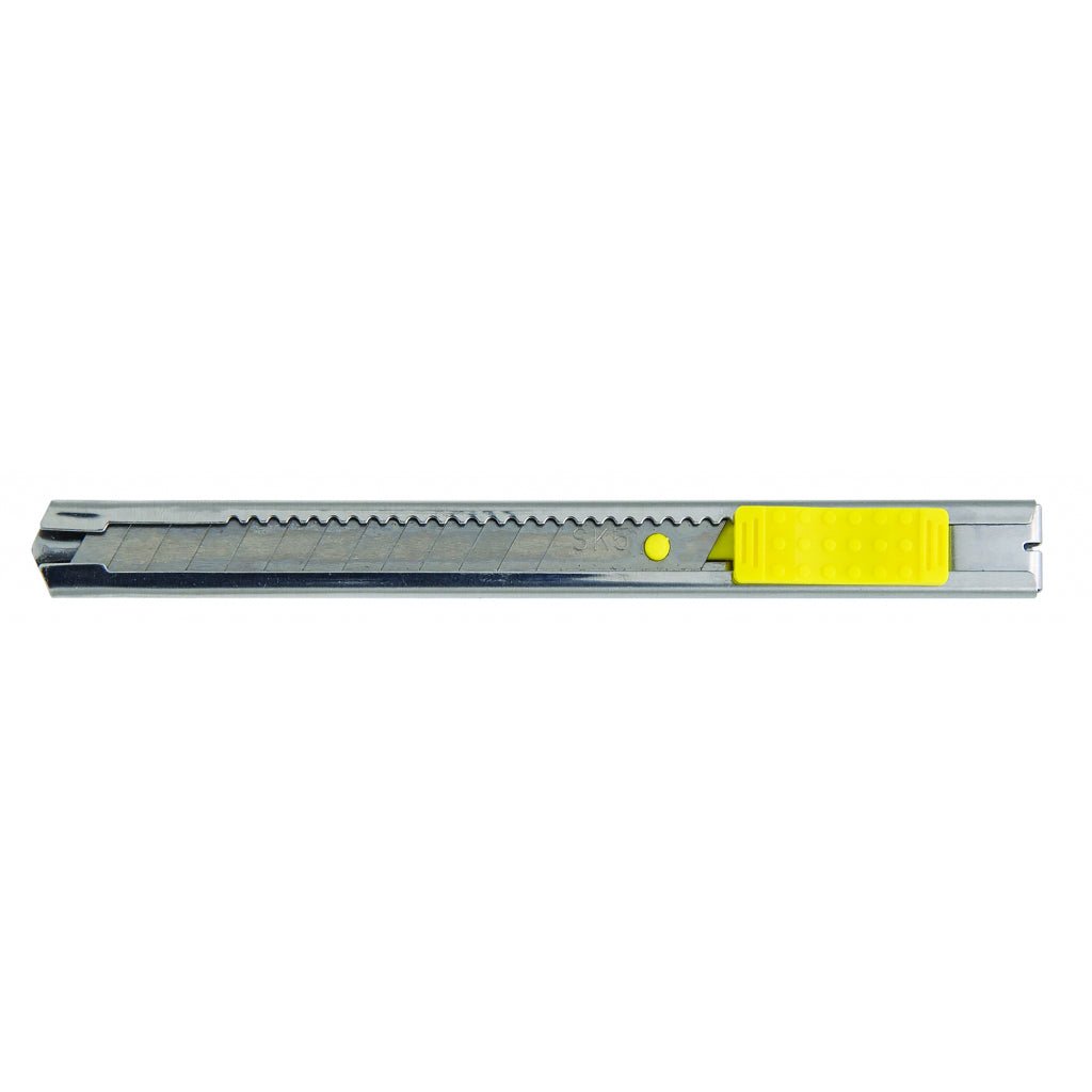 TOP MASTER PRO Cutter multifunctional - corp metalic 9mm TMP Corp metalic Schimbare rapida si usoara a lamei Forma subtire Top Master Pro - scule electrice si unelte profesionale - BricoMart