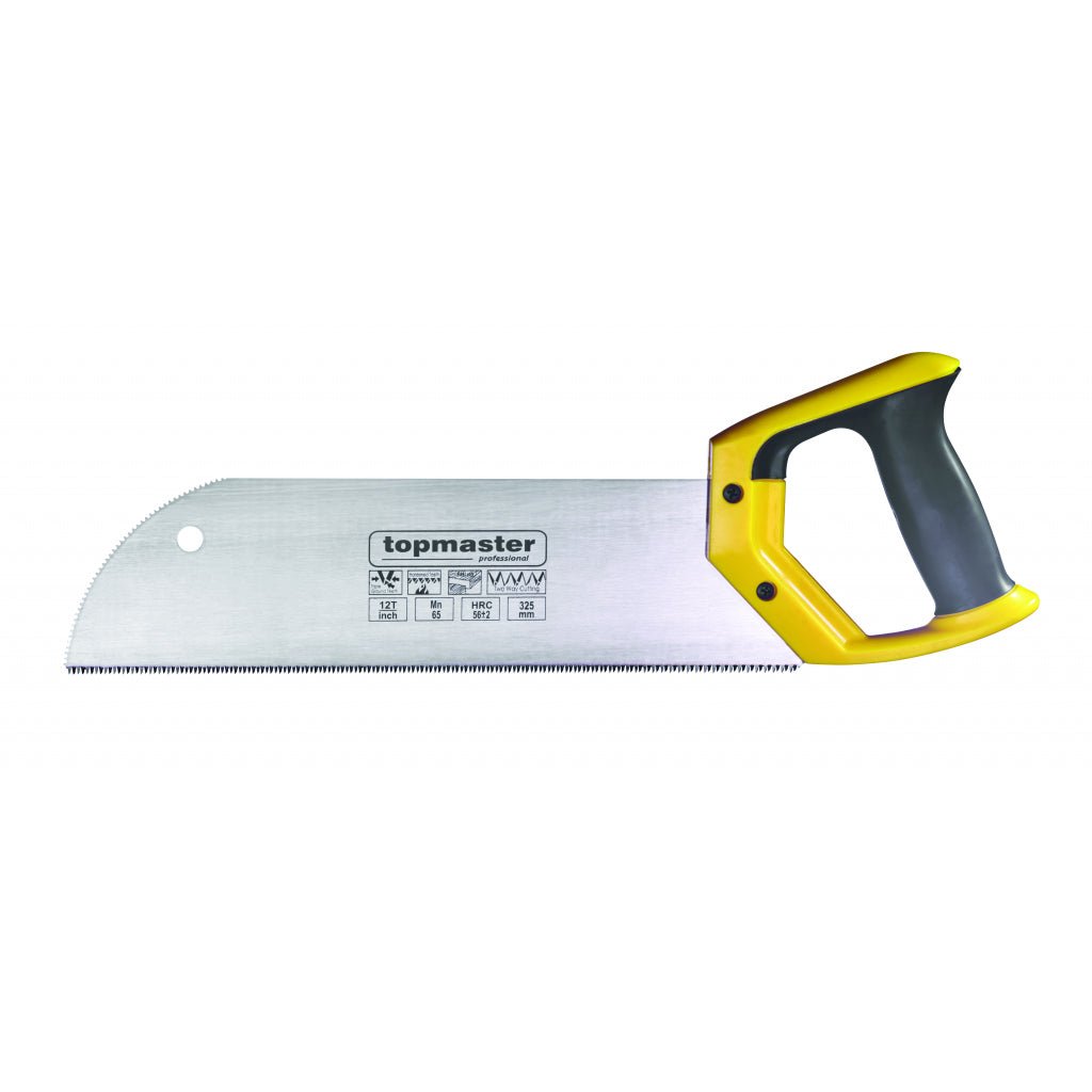 TOP MASTER PRO Ferestrau trasare unghi - semirotund 325mm TMP Maner bi - material Dinti caliti si ascutiti in 3 planuri Top Master Pro - scule electrice si unelte profesionale - BricoMart