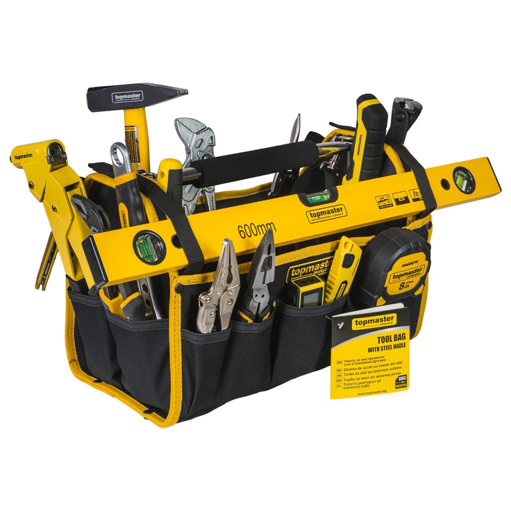 TOP MASTER PRO Geanta de scule cu maner din otel TMP Top Master Pro - scule electrice si unelte profesionale - BricoMart