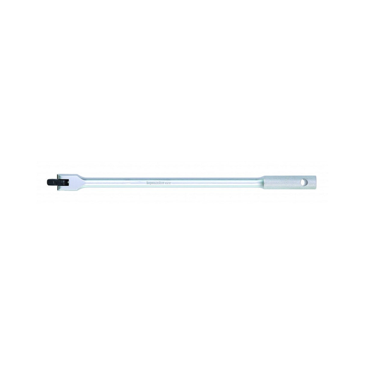TOP MASTER PRO Maner flexibil 1/2" x 18" CR - V TMP Material: otel crom - vanadiu de inalta calitate Cap detasabil pentru operare in locuri greu accesibile Top Master Pro - scule electrice si unelte profesionale - BricoMart