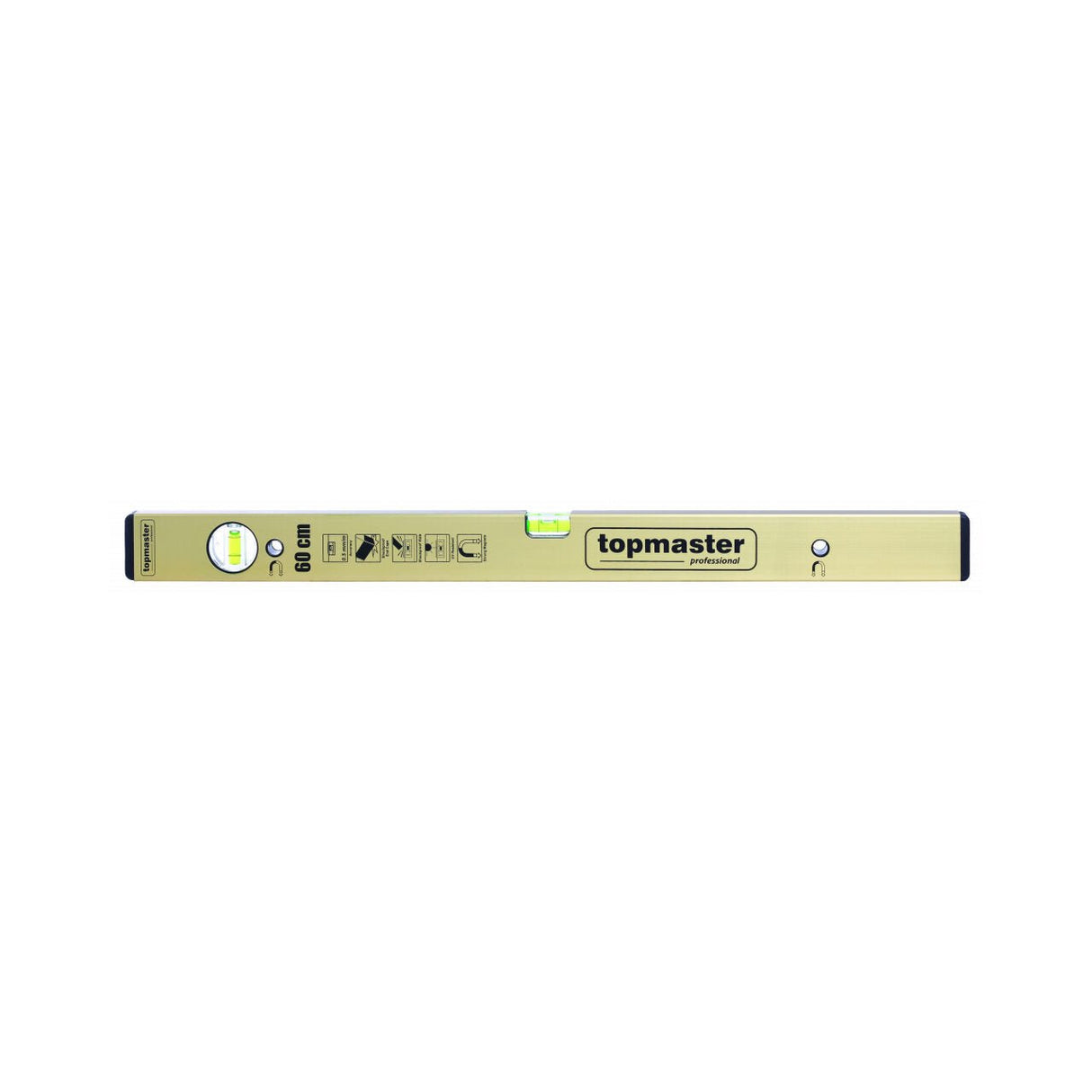 TOP MASTER PRO Nivela aluminiu magnetica 2 bule 1000mm TMP STARK Corp consolidat Corp din aluminiu Suporturi magnetice Top Master Pro - scule electrice si unelte profesionale - BricoMart