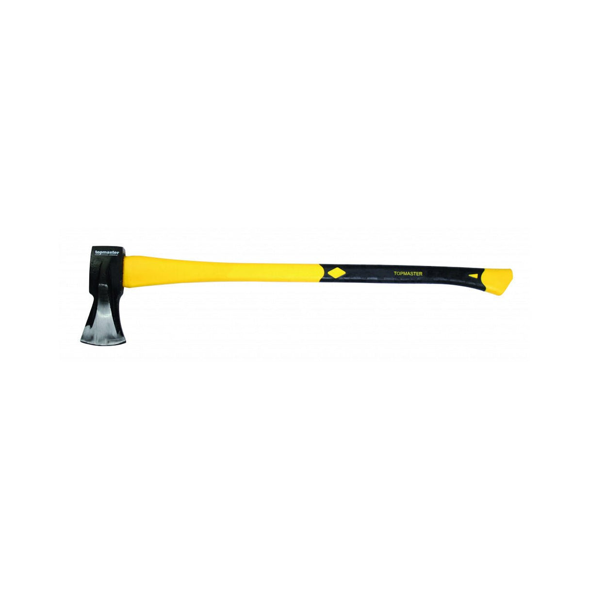 TOP MASTER PRO Secure cu pana - maner fibra 2000g coada 70 cm TMP Topor tip pana cu maner fibra de sticla Material lama calita:otel de inalta calitate Greutate: 2000g Top Master Pro - scule electrice si unelte profesionale - BricoMart