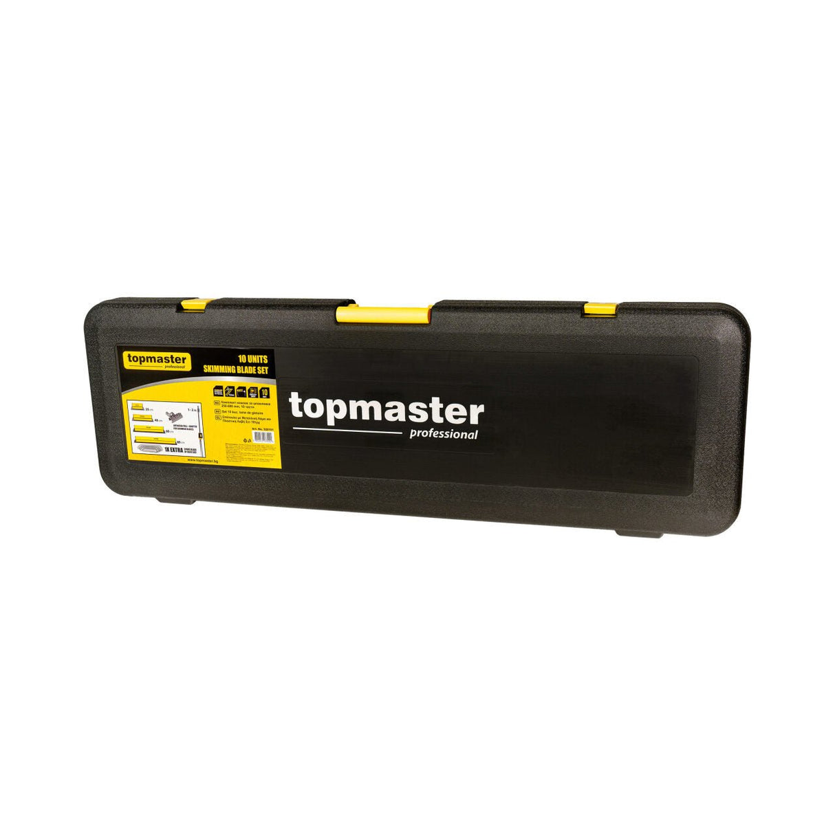 TOP MASTER PRO Set 10 buc. lame de gletuire TMP Setul include 4 cuțite de lungimi diferite, 4 lame de rezervă pentru ele, o clemă și un mâner telescopic universal Cuțit Top Master Pro - scule electrice si unelte profesionale - BricoMart
