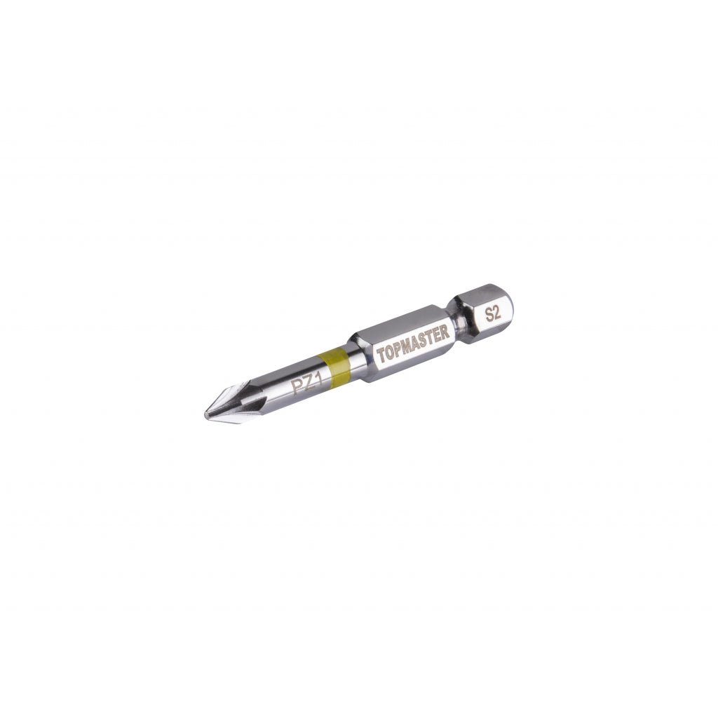 TOP MASTER PRO Set 2 biti PZ1 50mm TMP Fabricat din oțel S2 de înaltă calitate, tratat termic într - un mediu vidat, care oferă o rezistență de uzură de până la Top Master Pro - scule electrice si unelte profesionale - BricoMart