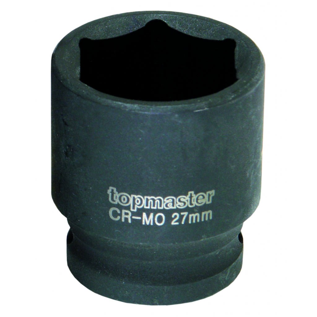 TOP MASTER PRO Tubulara de impact 3/4" x 17mm TMP Material: otel calit crom - molibden de inalta calitate Potrivit pentru chei de impact pneumatice Standard - DIN3121 Top Master Pro - scule electrice si unelte profesionale - BricoMart