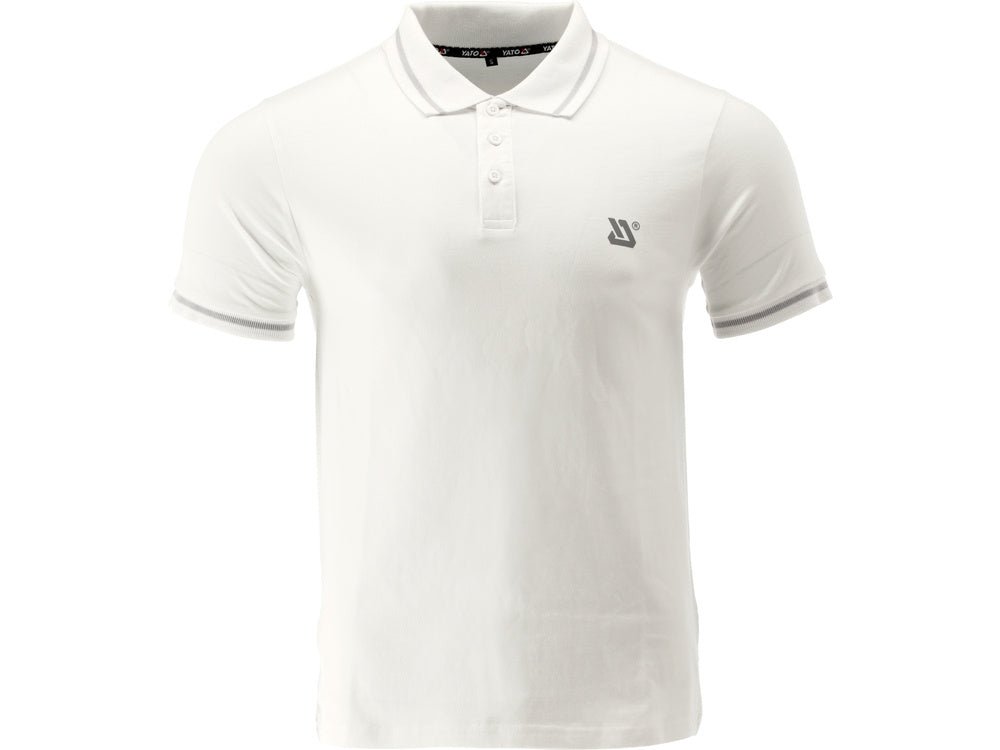 TRICOU POLO ALB, YATO YT - 78606 MARIMEA S YATO - scule electrice si unelte profesionale - BricoMart
