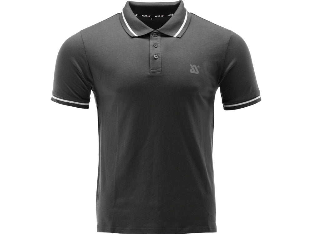 TRICOU POLO NEGRU, YATO YT - 78603 MARIMEA XL YATO - scule electrice si unelte profesionale - BricoMart