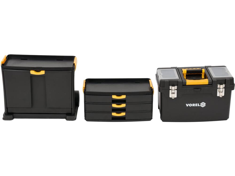 TROLLER SCULE VOREL 78736 , 45X28X82/104CM VOREL - scule electrice si unelte profesionale - BricoMart