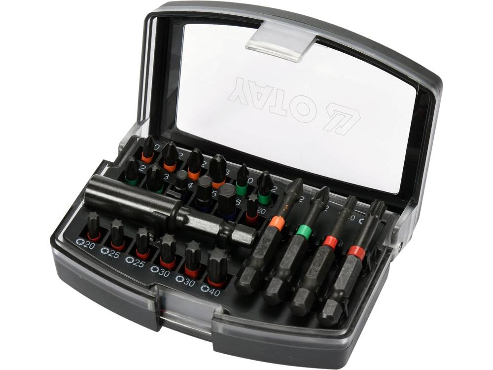 TRUSA 23 BITI YATO YT-04621 CU ADAPTOR YATO - scule electrice si unelte profesionale - BricoMart