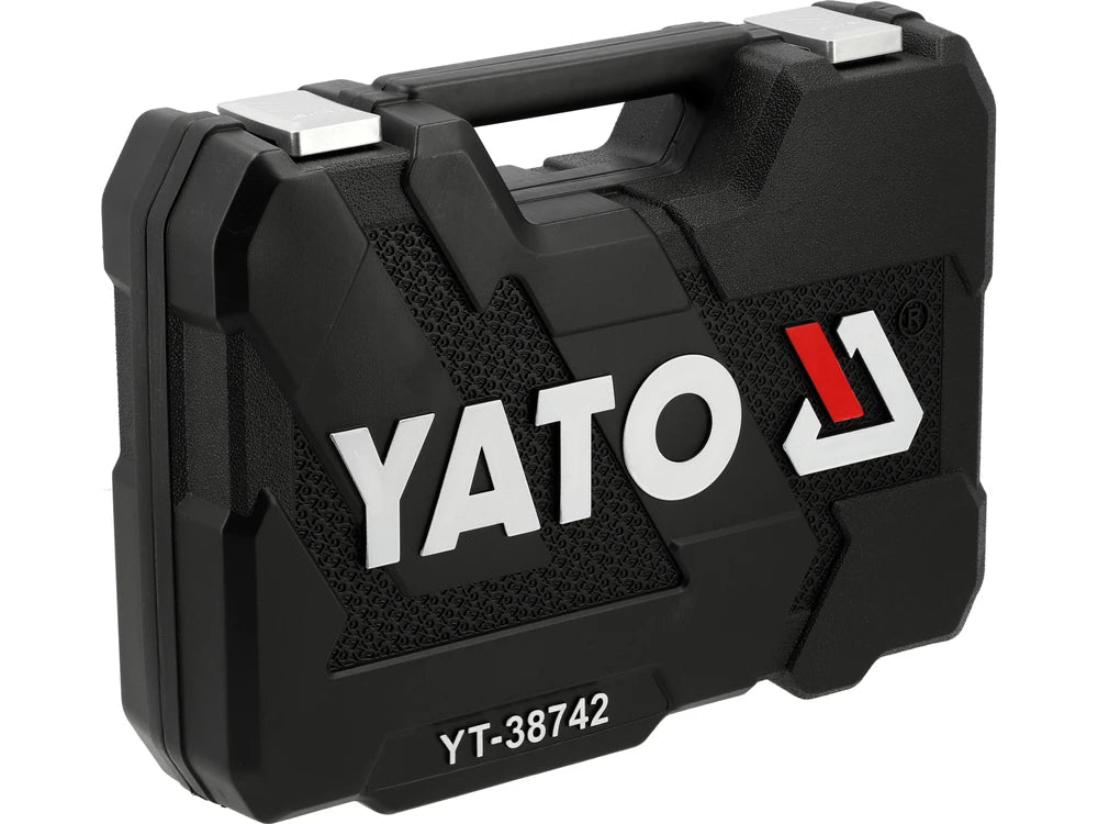 TRUSA TUBULARE 1/4", 1/2" 41 PIESE Yato YT - 38742 Yato - scule electrice si unelte profesionale - BricoMart