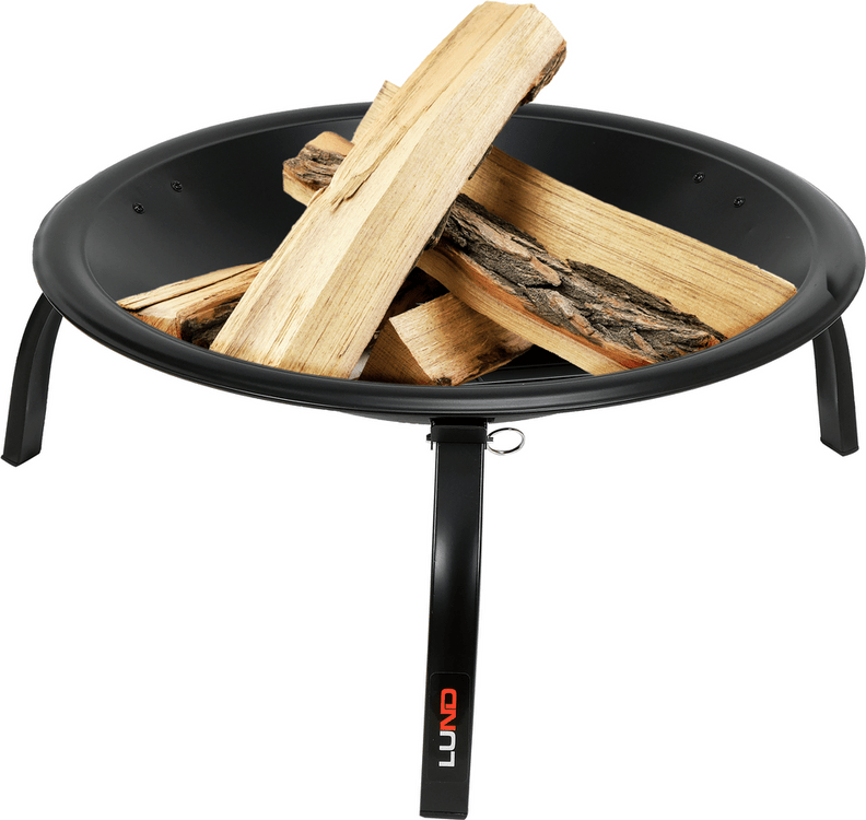 VATRA DE OTEL LUND 99912 CU PICIOARE RABATABILE, 56X39CM LUND - scule electrice si unelte profesionale - BricoMart