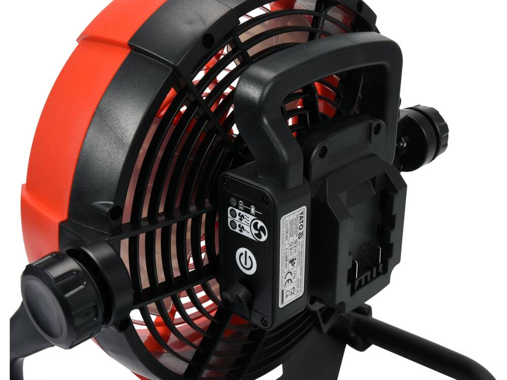 VENTILATOR HIBRID, 18V/240V, YATO YT-82933 FARA ACUMULATOR YATO - scule electrice si unelte profesionale - BricoMart