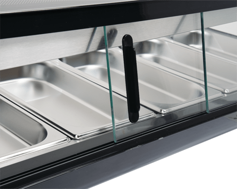 VITRINA FIRGORIFICA 5X1/2GN, YATO YG - 05007 175X39X37CM YATO - scule electrice si unelte profesionale - BricoMart