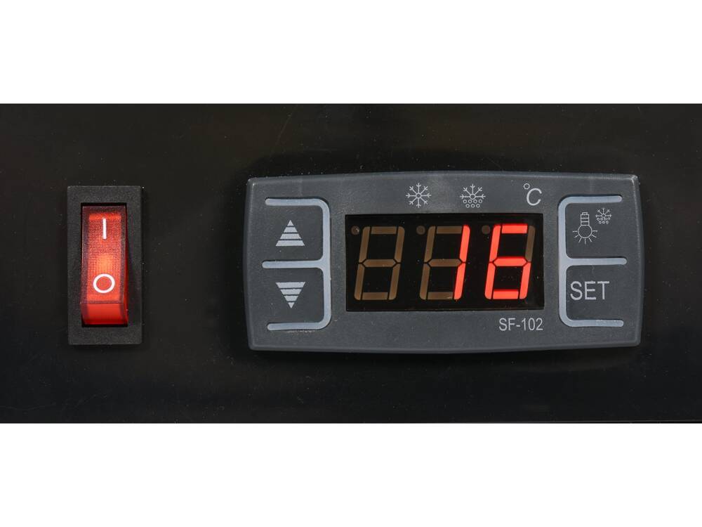 VITRINA FIRGORIFICA 5X1/3 YATO YG-05001 GN, 135X42X26,5CM YATO - scule electrice si unelte profesionale - BricoMart