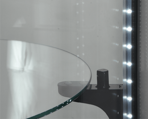 VITRINA FIRGORIFICA PRAJITURI, 360L, 68X68X175CM Yato YG-05098 Yato - scule electrice si unelte profesionale - BricoMart